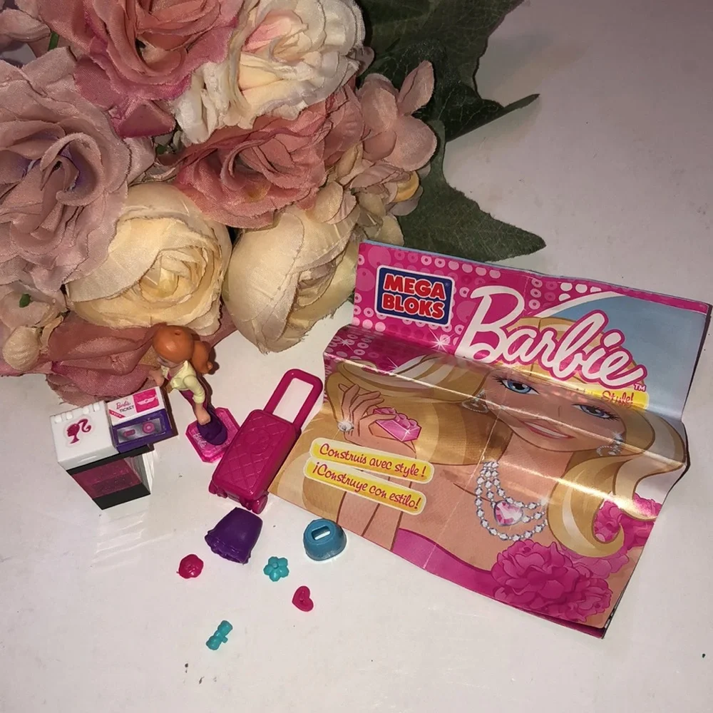 Barbie Mega Bloks 80203 Build and Style Barbie Mega Blocks Barbie Minifig